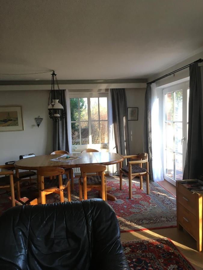 Ferienwohnung Westerheide Nebel Bagian luar foto