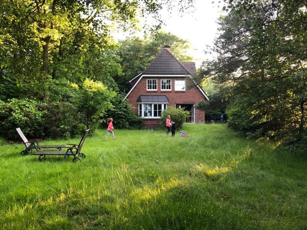 Ferienwohnung Westerheide Nebel Bagian luar foto